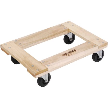 GLOBAL INDUSTRIAL Hardwood Dolly - Open Deck, 24 x 16, 1200 Lb. Capacity 952150B